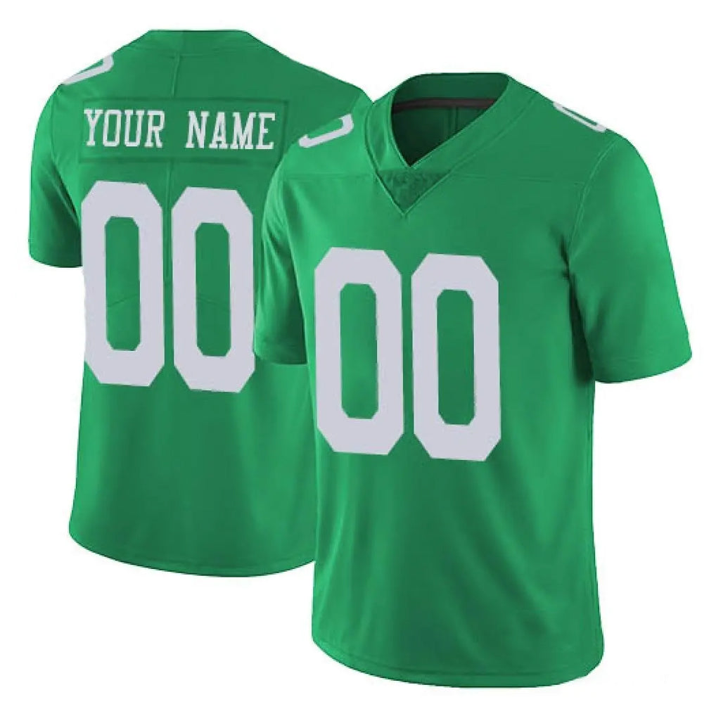 Pkot Custom P.Eagles Green Limited Vapor Untouchable Home Game Any Name & Numbers Stitched Jerseys