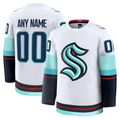 Pkot Custom S.Kraken White Away Premium Jerseys