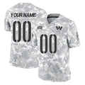 Pkot Custom W.Commanders Arctic Camo Limited Salute To Service Home Game Any Name & Numbers Stitched Jerseys