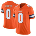 Pkot D.Broncos #0 Jonathon Cooper Player Orange Vapor Untouchable Limited Home Game Stitched Jerseys