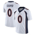 Pkot D.Broncos #0 Jonathon Cooper Player White Vapor Untouchable Limited Home Game Stitched Jerseys