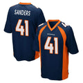 Pkot D.Broncos #41 Drew Sanders Player Navy Game Stitched Jerseys