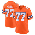 Pkot D.Broncos #77 Quinn Meinerz Player Orange Alternate Collection Throwback Game Stitched Jerseys