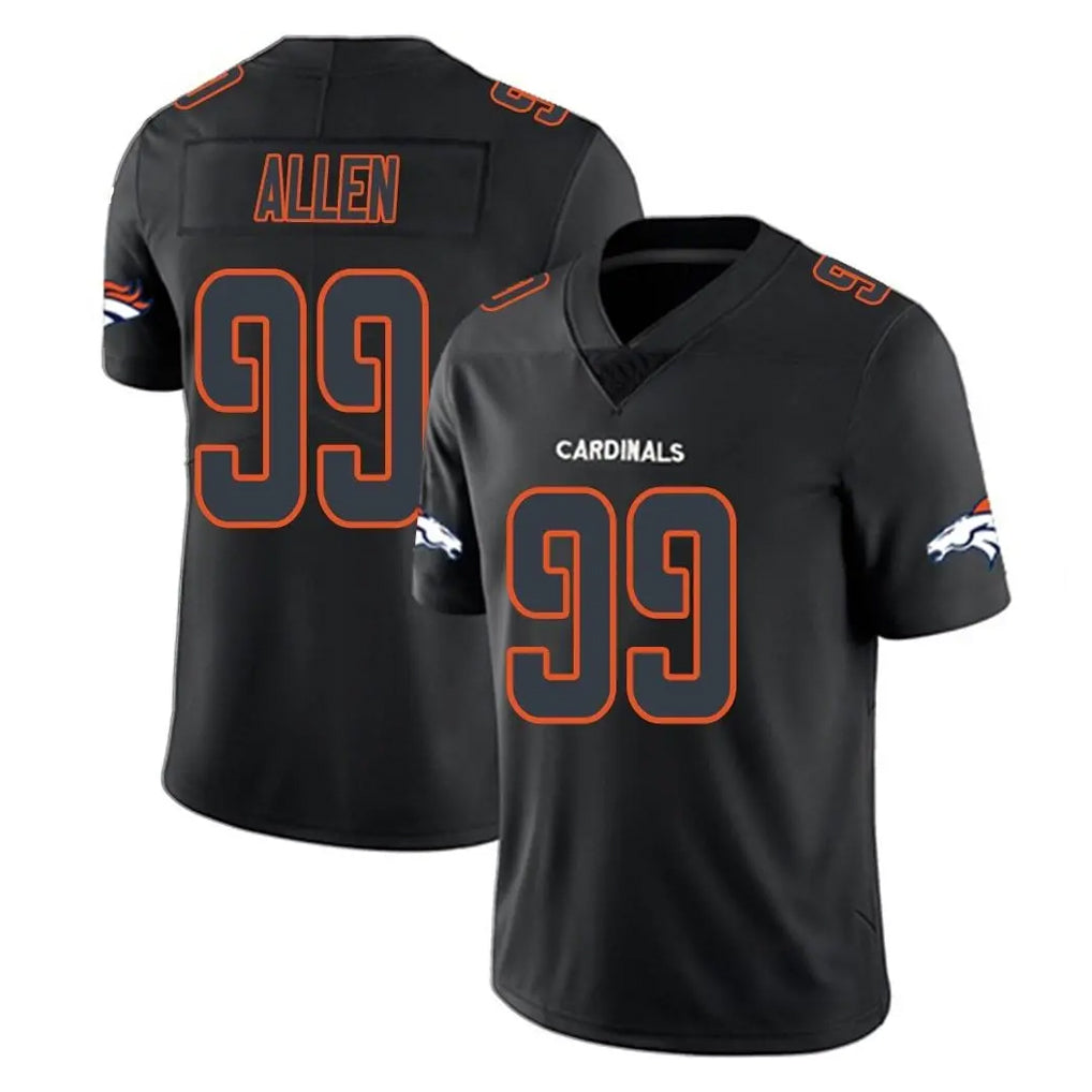 Pkot D.Broncos #99 Zach Allen Player Black Impact Limited Game Stitched Jerseys
