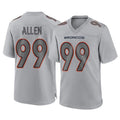 Pkot D.Broncos #99 Zach Allen Player Gray Atmosphere Fashion Limited Game Stitched Jerseys