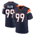Pkot D.Broncos #99 Zach Allen Player Navy Home Game Stitched Jerseys