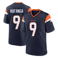 Pkot D.Broncos #9 Talanoa Hufanga Player Navy Home Game Stitched Jerseys