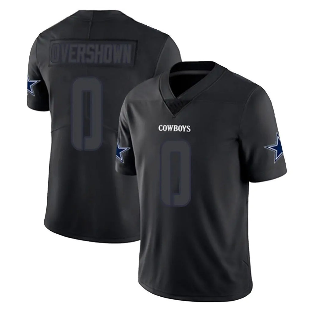 Pkot D.Cowboys #0 DeMarvion Overshown Player Black Impact Limited Home Game Stitched Jerseys