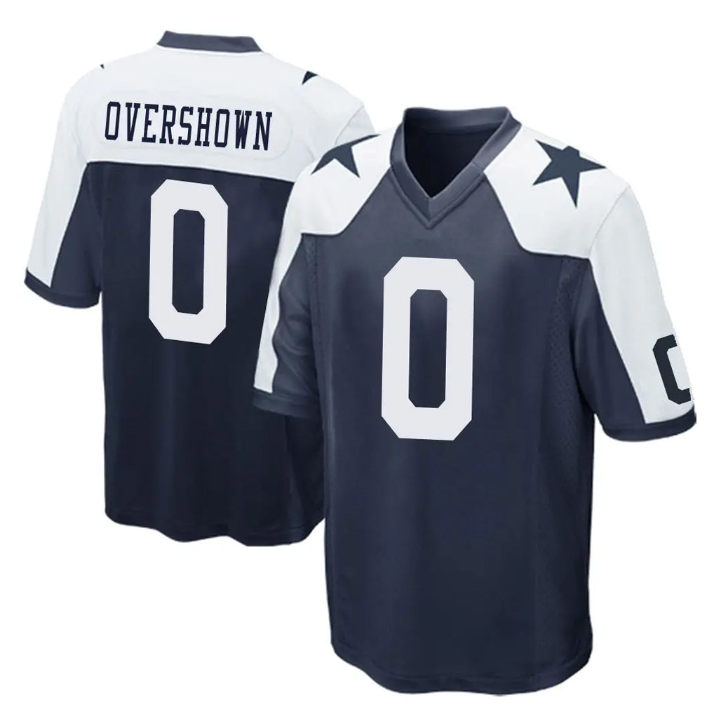 Pkot D.Cowboys #0 DeMarvion Overshown Player Navy-White Alternate Home Game Stitched Jerseys