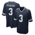 Pkot D.Cowboys #3 George Pickens Player Navy Home Game Stitched Jerseys