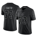 Pkot D.Cowboys #73 Tyler Smith Player Black Limited Reflective Home Game Stitched Jerseys