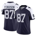 Pkot D.Cowboys #87 Jake Ferguson Player Navy-White Limited Alternate Vapor F.U.S.E. Home Game Stitched Jerseys