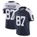 Pkot D.Cowboys #87 Jake Ferguson Player Navy-White Limited Alternate Vapor Untouchable Home Game Stitched Jerseys