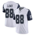 Pkot D.Cowboys #88 CeeDee Lamb Player White-Navy Limited Color Rush Vapor Untouchable Home Game Stitched Jerseys