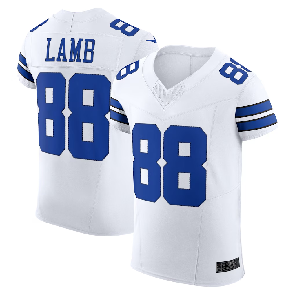 Pkot D.Cowboys #88 CeeDee Lamb White Vapor F.U.S.E. Elite Stitched Jerseys