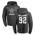 Pkot D.Cowboys #92 Quinnen Williams Player Ash One Color Pullover Hoodie Limited Stitched Jerseys
