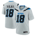 Pkot D.Lions #18 Isaac TeSlaa Detroit Silver 2026 Rivalries Collection Game Stitched Jerseys