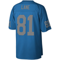 Pkot D.Lions #81 Richard Lane Mitchell & Ness Blue Legacy Replica Puhic Stitched Jerseys