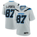 Pkot D.Lions #87 Sam LaPorta Silver 2026 Rivalries Collection Game Stitched Jerseys