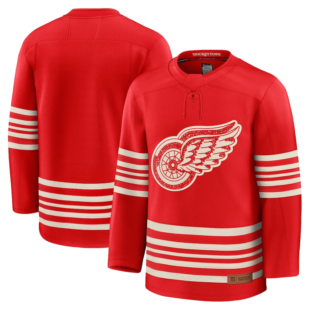 Pkot DR.Wings Red Centennial Premium Jerseys