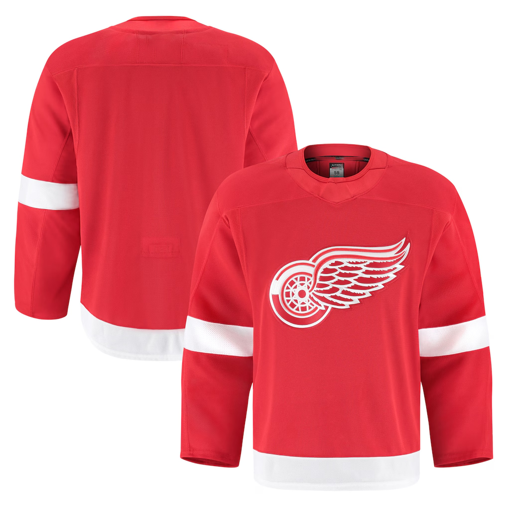 Pkot DR.Wings Red Home Authentic Pro Jersey