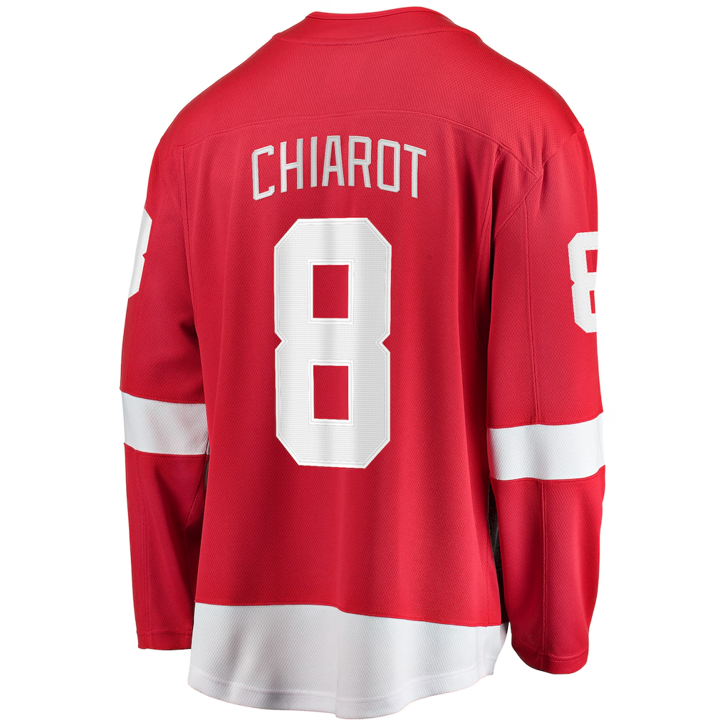Pkot DR.Wings #8 Ben Chiarot Red Home Breakaway Player Jerseys
