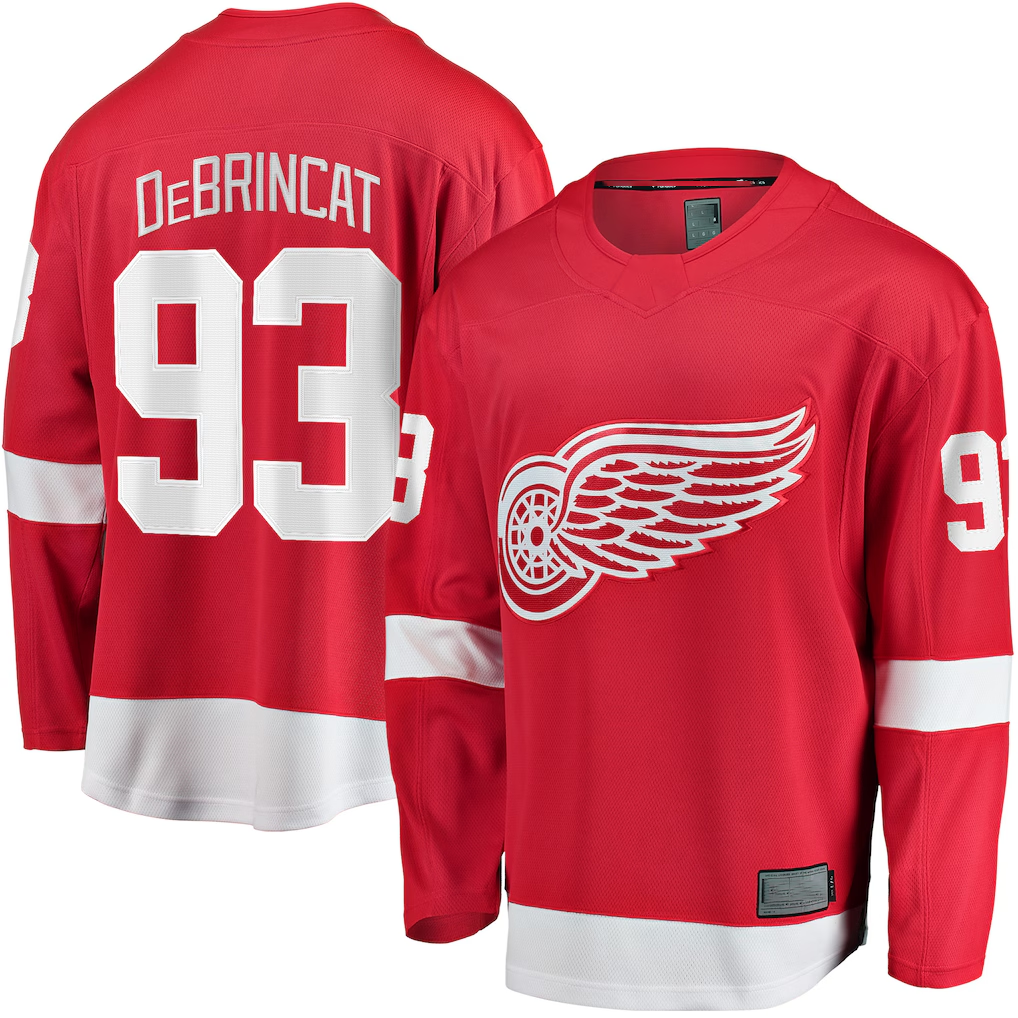 Pkot DR.Wings #93 Alex DeBrincat Red Breakaway Jerseys