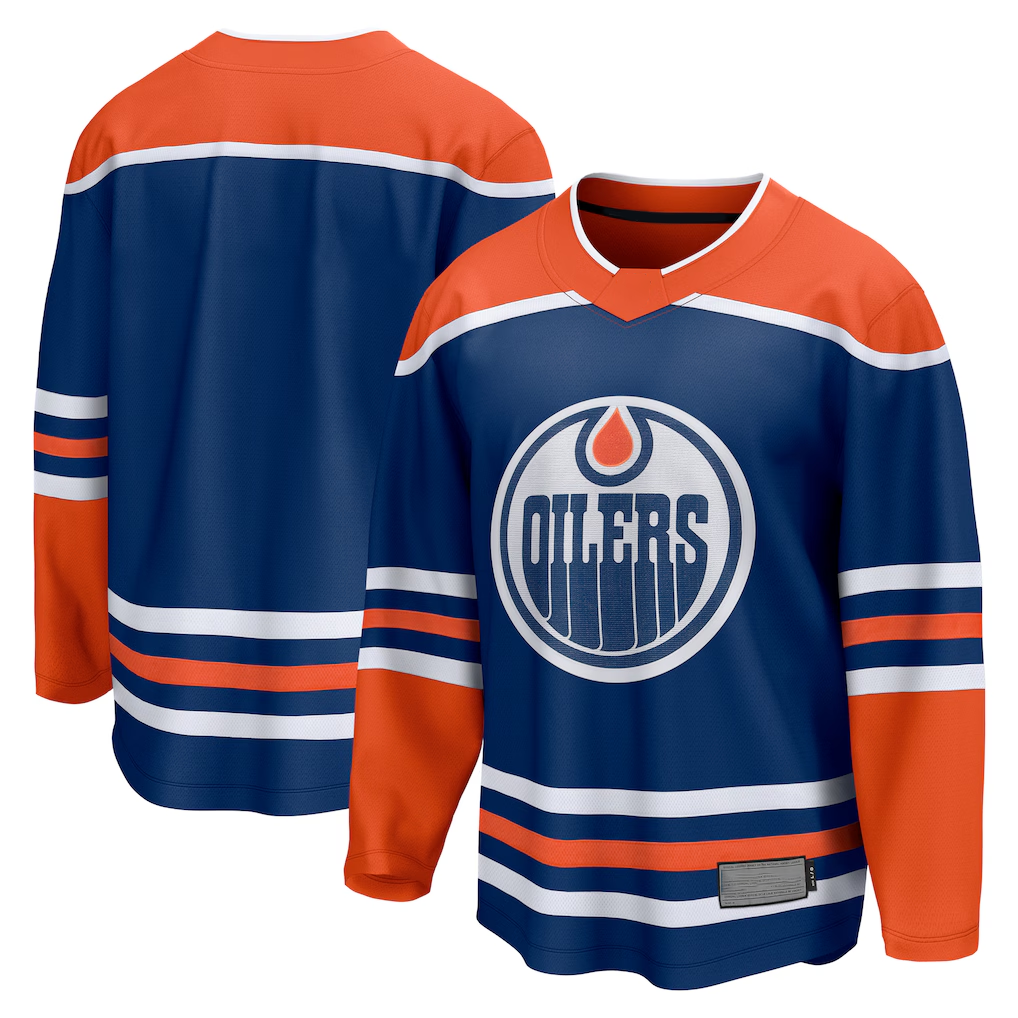 Pkot E.Oilers Royal Home Breakaway Blank Jerseys