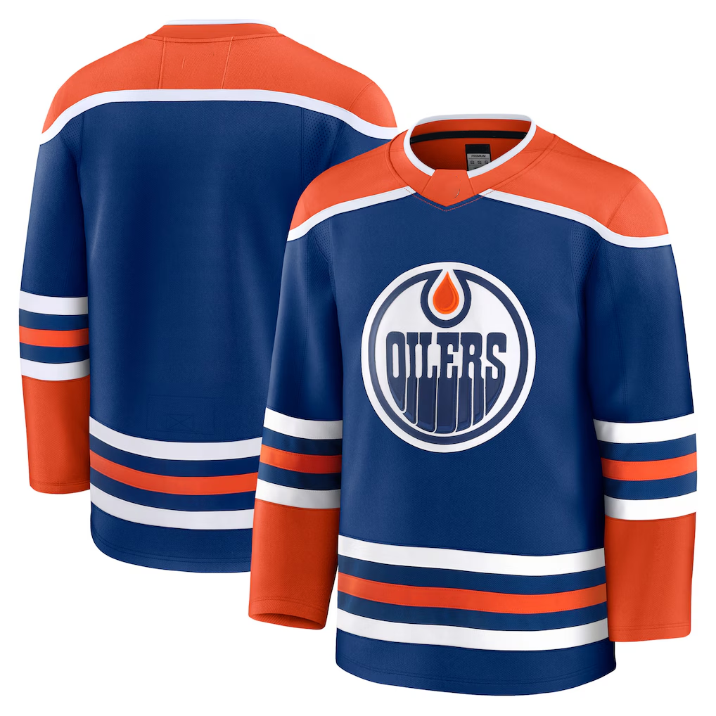 Pkot E.Oilers Royal Home Premium Jerseys