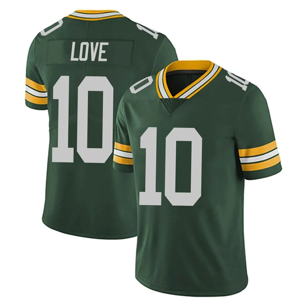 Pkot GB.Packers #10 Jordan Love Player Green Vapor Untouchable Limited Home Game Stitched Jerseys