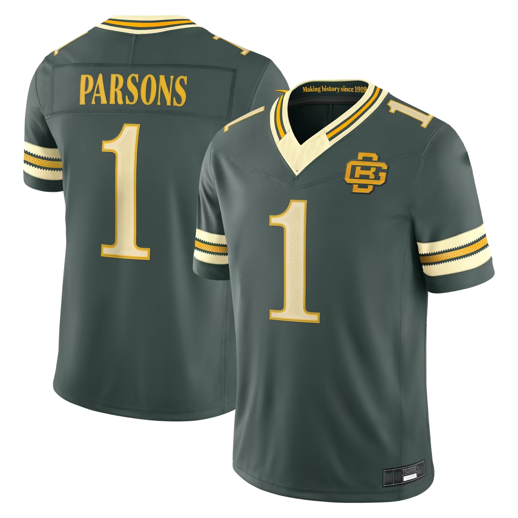 Pkot GB.Packers #1 Micah Parsons Green 2026 Rivalries Collection Limited Stitched Jerseys