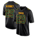 Pkot GB.Packers #29 Xavier McKinney Player Black Fashion Home Game Stitched Jerseys