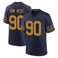 Pkot GB.Packers #90 Lukas Van Ness Player Navy The 1923 Classic Home Game Stitched Jerseys