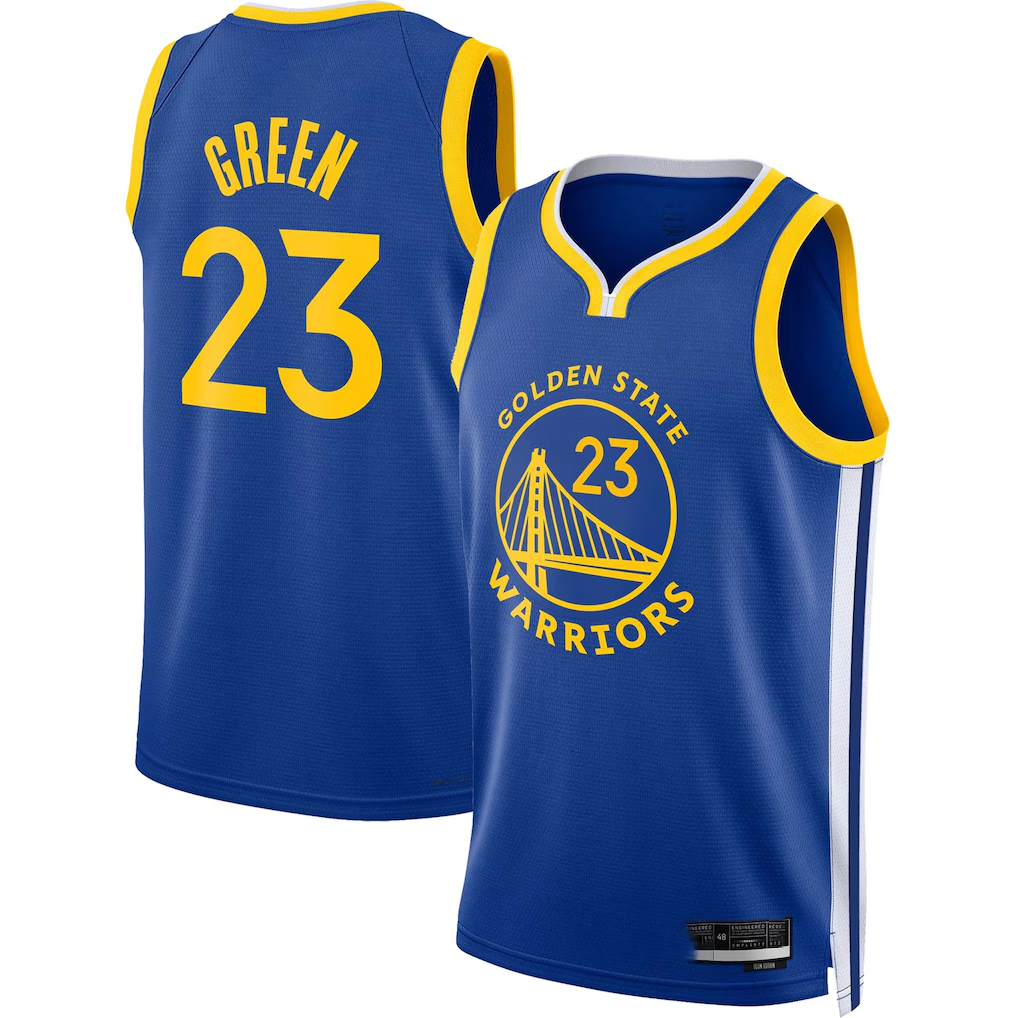 Pkot GS.Warriors #23 Draymond Green Royal Swingman Jerseys - Icon Edition