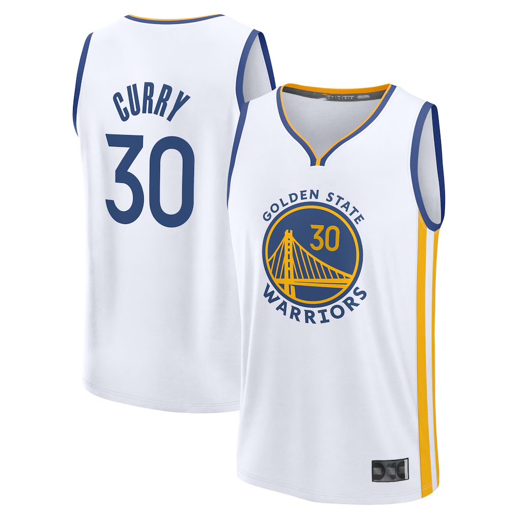 Pkot GS.Warriors #30 Stephen Curry White Swingman Jerseys - Association Edition-11