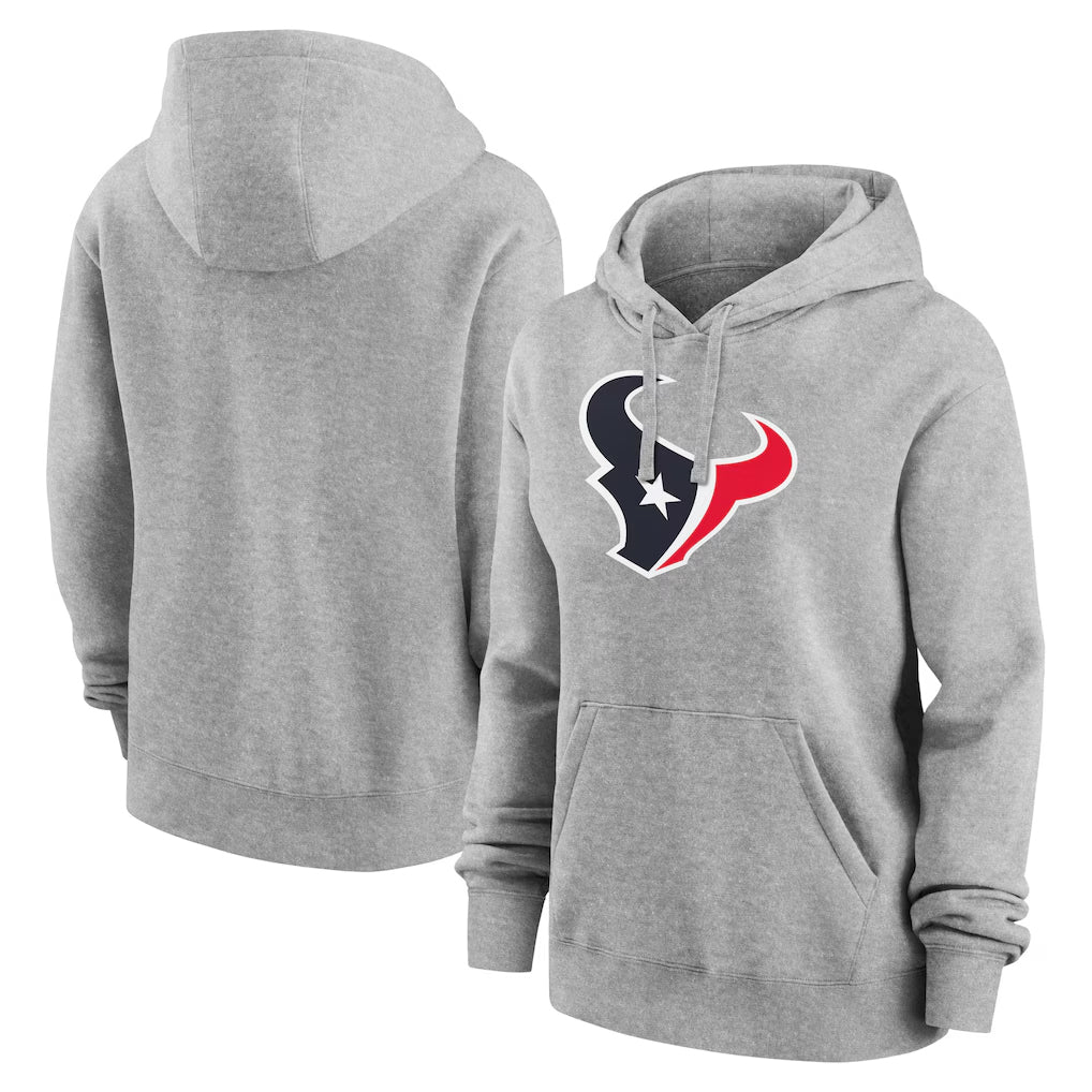 Pkot H.Texans Gray Salute to Service Hoodies Limited Game Blank Player Stitched Jerseys