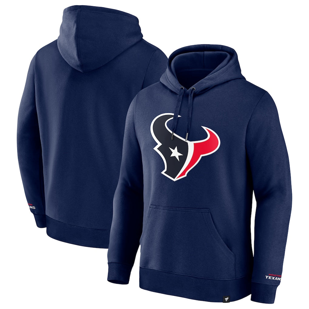 Pkot H.Texans Navy Sideline Standard Issue Initial Home Dri-FIT Hoodie Blank Player Stitched Jerseys