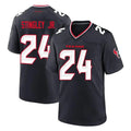 Pkot H.Texans #24 Derek Stingley Jr. Player Navy Team Home Game Stitched Jerseys