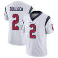 Pkot H.Texans #2 Calen Bullock Player White Limited Vapor Untouchable Home Game Stitched Jerseys