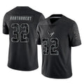 Pkot H.Texans #32 David Montgomery Player Black Reflective Limited Game Stitched Jerseys