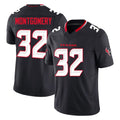 Pkot H.Texans #32 David Montgomery Player Navy Limited Alternate Vapor F.U.S.E. Home Game Stitched Jerseys