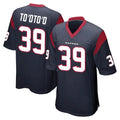 Pkot H.Texans #39 Henry To'oTo'o Player Navy Home Game Stitched Jerseys