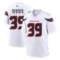 Pkot H.Texans #39 Henry To'oTo'o Player White Home Game Stitched Jerseys