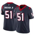 Pkot H.Texans #51 Will Anderson Jr. Player Navy Limited Vapor F.U.S.E. Home Game Stitched Jerseys