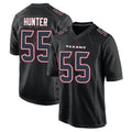 Pkot H.Texans #55 Danielle Hunter Player Black Fashion Home Game Stitched Jerseys