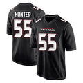 Pkot H.Texans #55 Danielle Hunter Player Carbon Black Fashion Home Game Stitched Jerseys