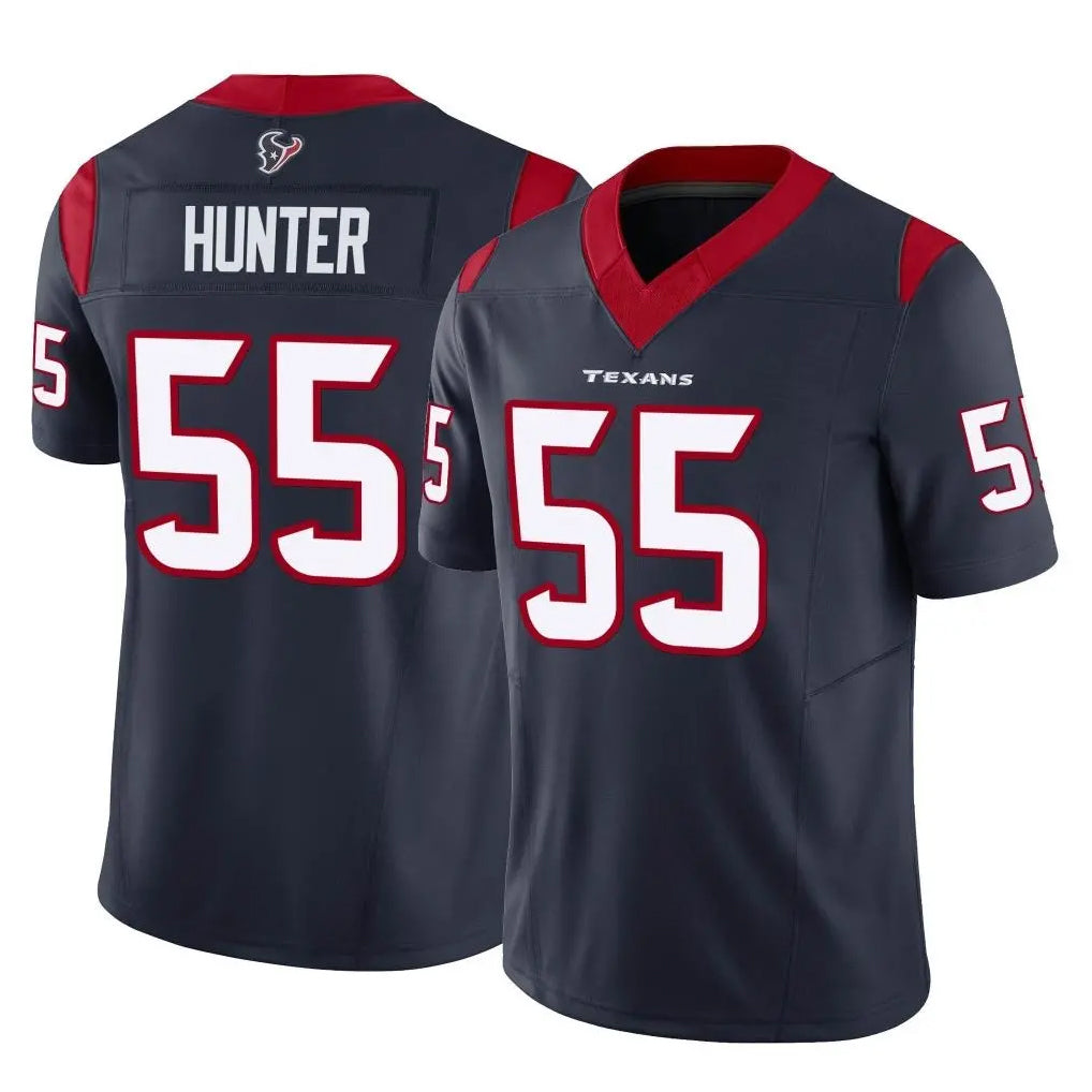 Pkot H.Texans #55 Danielle Hunter Player Navy Limited Vapor F.U.S.E. Home Game Stitched Jerseys