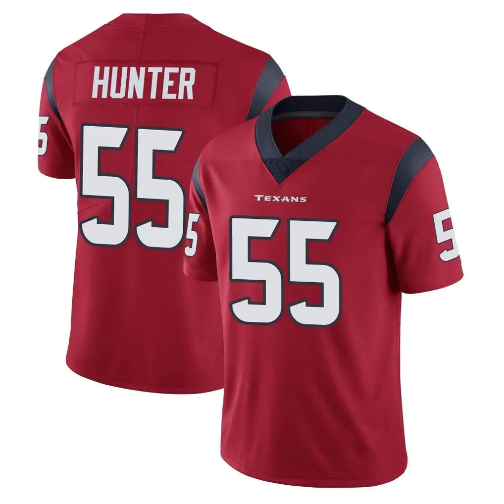 Pkot H.Texans #55 Danielle Hunter Player Red Limited Vapor Untouchable Home Game Stitched Jerseys