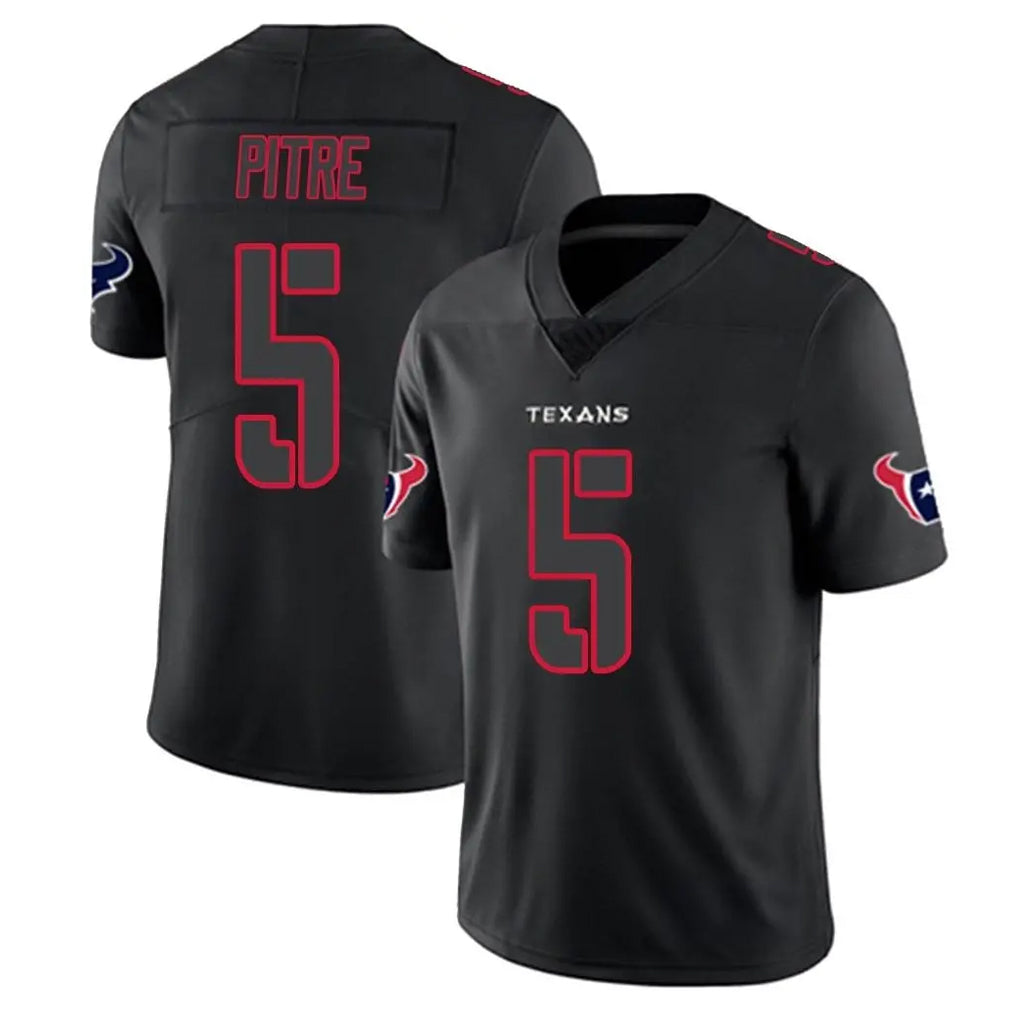 Pkot H.Texans #5 Jalen Pitre Player Black Impact Limited Game Stitched Jerseys