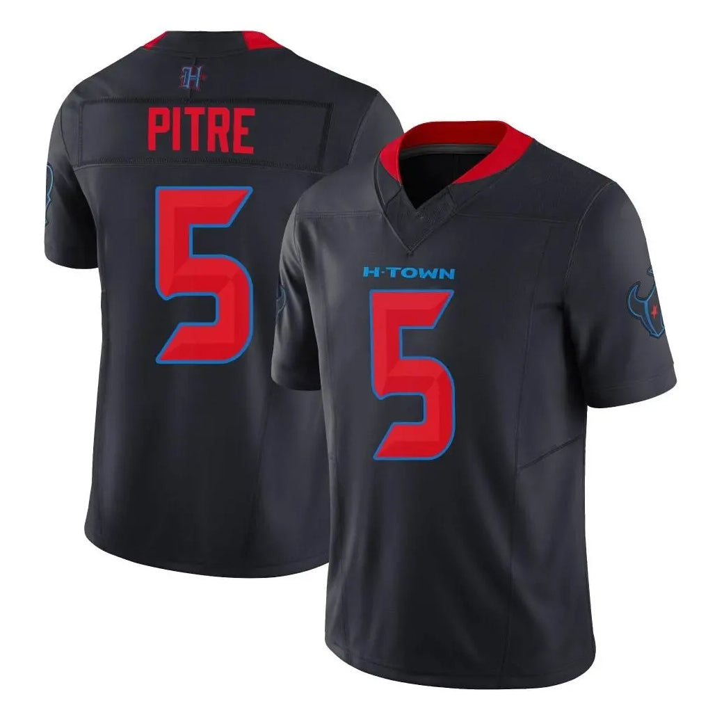 Pkot H.Texans #5 Jalen Pitre Player Navy Limited 2nd Alternate Vapor F.U.S.E. Home Game Stitched Jerseys
